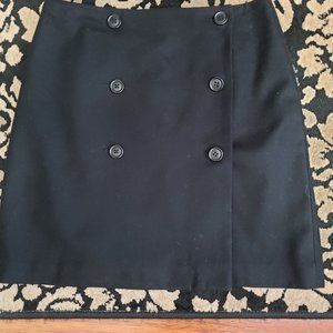 Ann Taylor wool lined wrap skirt P10